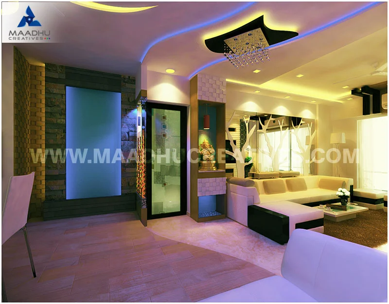 3d Residential Interior Design Living Room Design