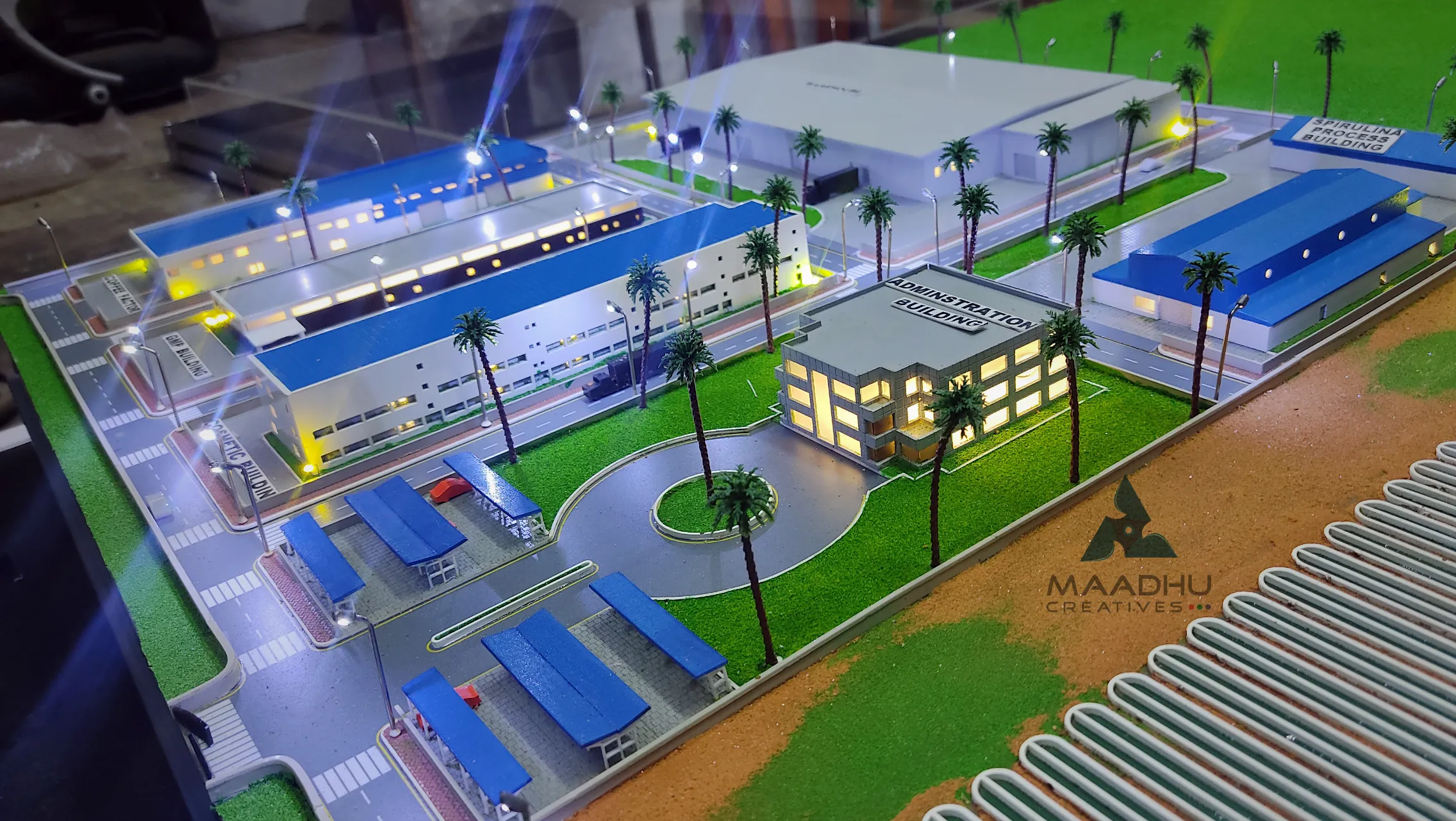 Pharmaceutical Industrial Plant Model