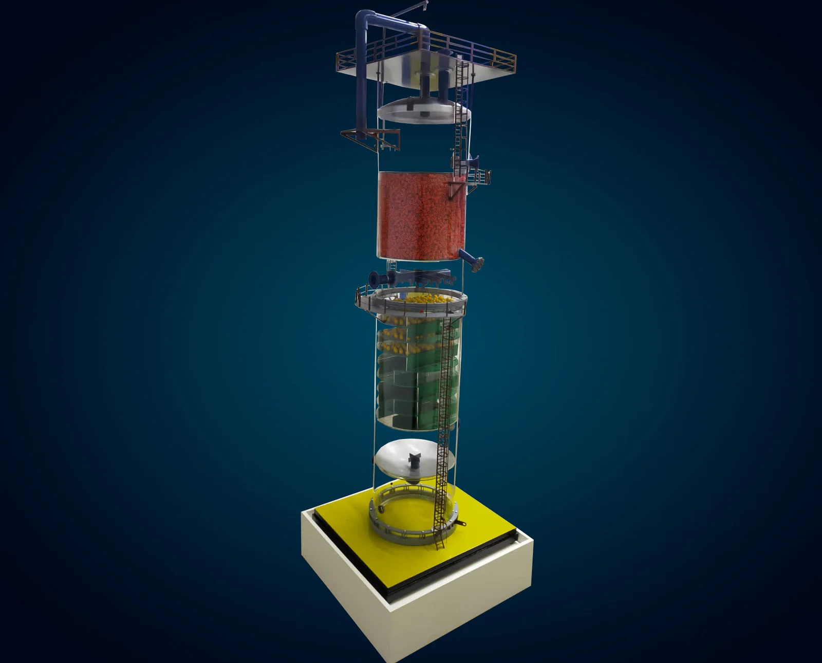 Vessel Column Model